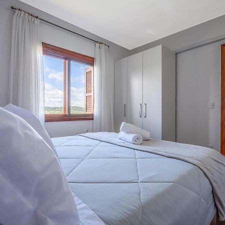 Cristo Rei 302 - Apartamento Em Gramado - Vista Para O Vale Apartman Kültér fotó