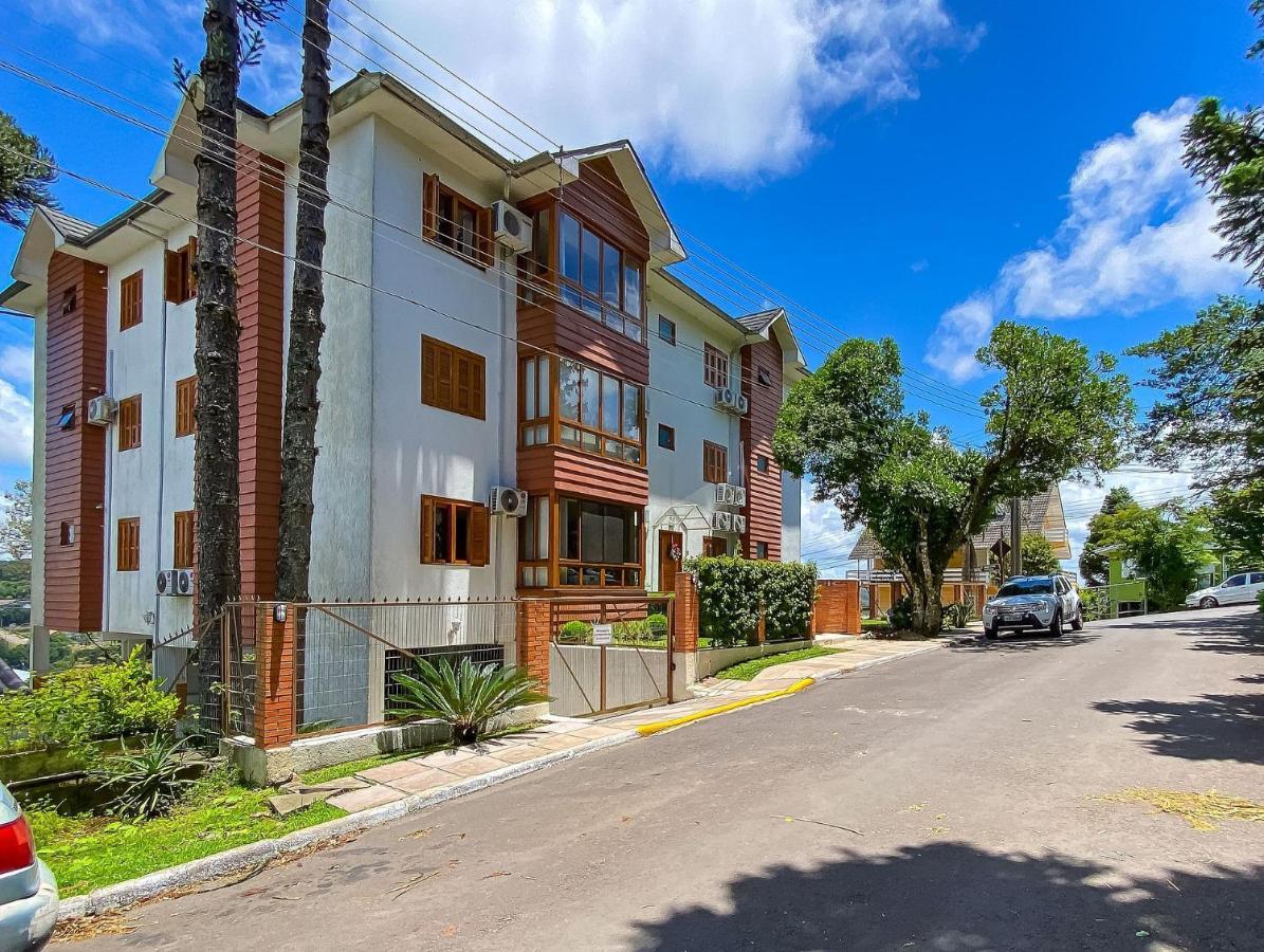 Cristo Rei 302 - Apartamento Em Gramado - Vista Para O Vale Apartman Kültér fotó