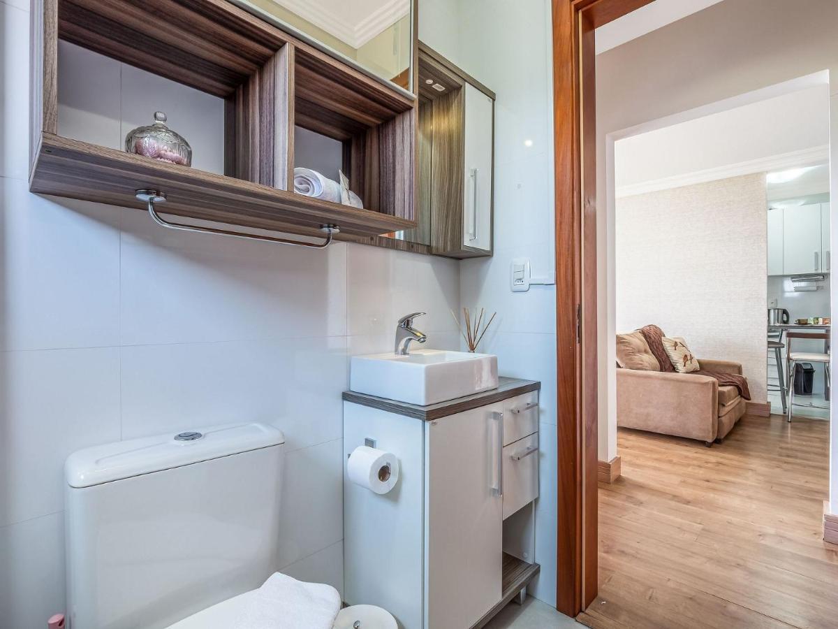 Cristo Rei 302 - Apartamento Em Gramado - Vista Para O Vale Apartman Kültér fotó